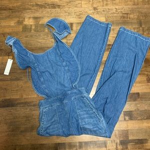 NWT Rebecca Taylor La Vie Denim Jumpsuit